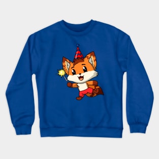 Let's Party! Alister Fox Crewneck Sweatshirt